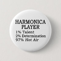 Air chaud de joueur d'harmonica