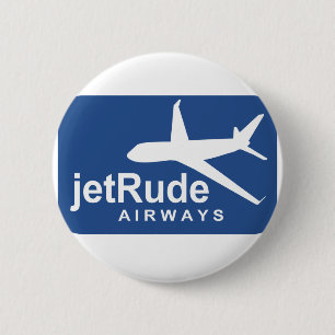 Badge Rond 5 Cm Air grossier de jet