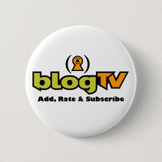 Badge Rond 5 Cm Ajoutez, évaluez et souscrivez le Pin