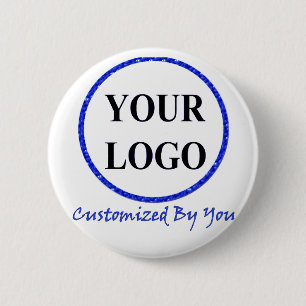 Badge Rond 5 Cm AJOUTEZ VOTRE LOGO ICI bouton Mariage Mariée Mari 