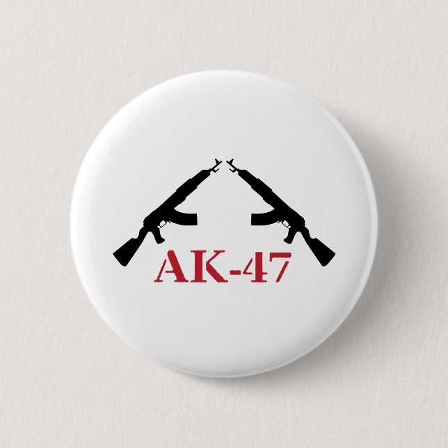 BADGE ROND 5 CM AK-47 (Devant)