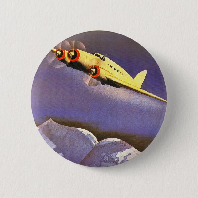 Badge Rond 5 Cm Ala Littoria (Devant)