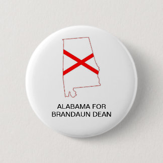 Badge Rond 5 Cm ALABAMA pour le Bouton du Sénat BRANDAUN DEAN 2022