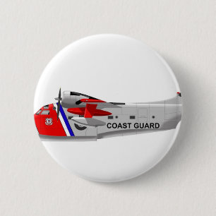 Badge Rond 5 Cm Albatros 7245 de Grumman HU-16B