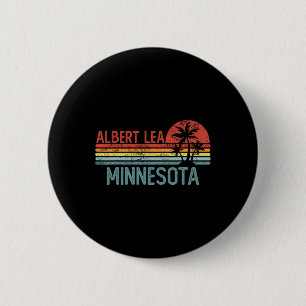 Badge Rond 5 Cm Albert Lea Minnesota Drôle Usa Ville Voyage Maison