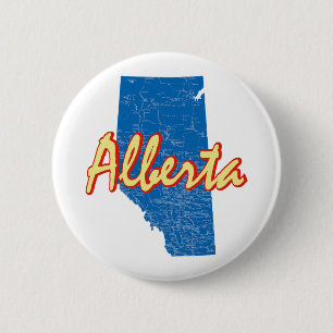 Badge Rond 5 Cm Alberta