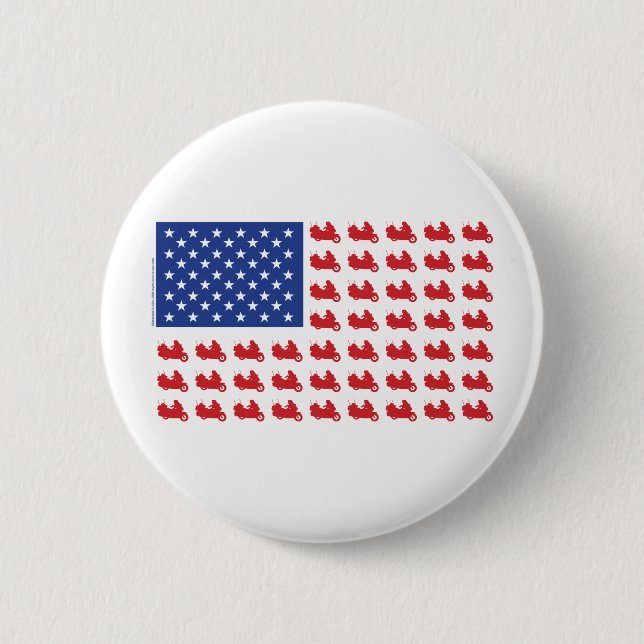 Badge Rond 5 Cm ALÉA-Drapeau À Cycle Automobile (Devant)
