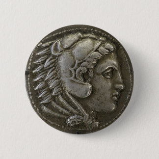 Badge Rond 5 Cm Alexandre le Grand Coin