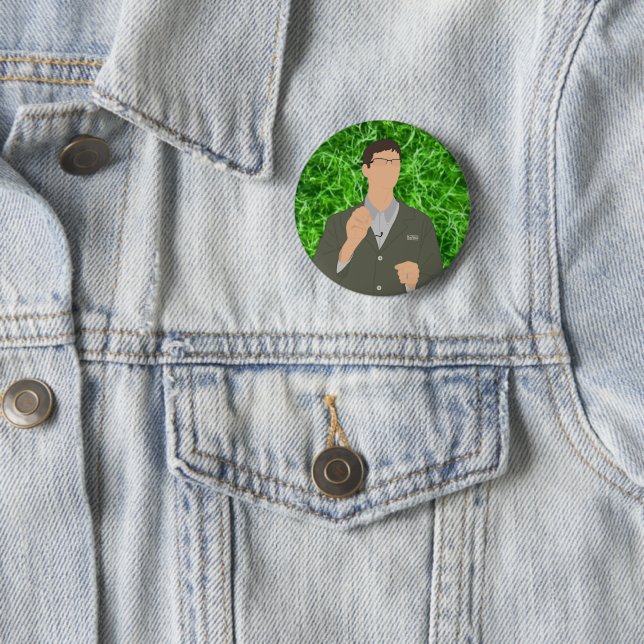 Badge Rond 5 Cm Algues (En situation)