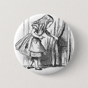 Badge Rond 5 Cm Alice au pays des merveilles