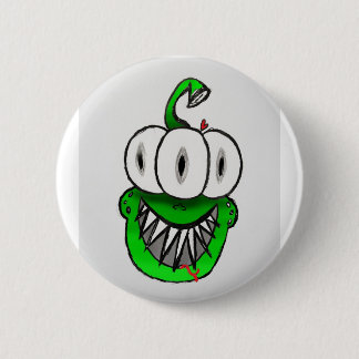 Badge Rond 5 Cm AlienHead