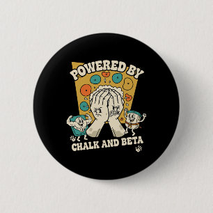 Badge Rond 5 Cm Alimenté par Chalk And Beta Rock Climbing