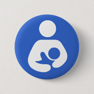 Badge Rond 5 Cm Allaiter le symbole international