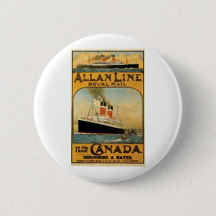 Badge Rond 5 Cm Allan Line