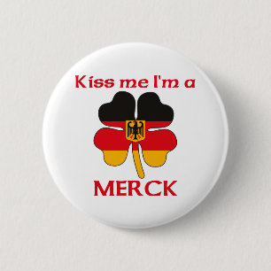 Badge Rond 5 Cm Allemands personnalisés m'embrassent que je suis
