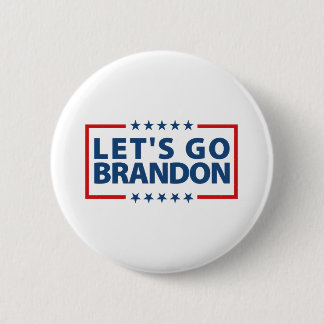 Badge Rond 5 Cm Allez Brandon, Joe Biden
