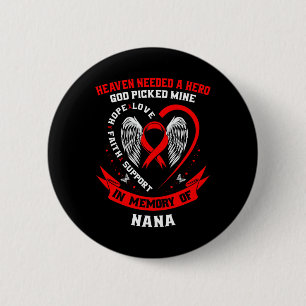 Badge Rond 5 Cm Allez Rouge Le Ciel Avait Besoin D'un Héros Dieu A