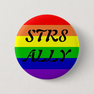 BADGE ROND 5 CM ALLIÉ STR8