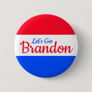 Badge Rond 5 Cm Allons Brandon