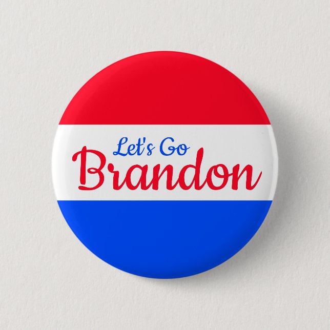 Badge Rond 5 Cm Allons Brandon (Devant)
