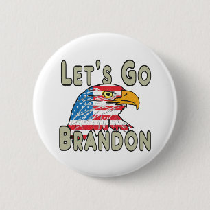 Badge Rond 5 Cm Allons Brandon