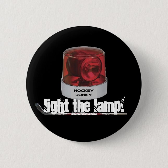 BADGE ROND 5 CM ALLUMEZ LA LAMPE ! (Devant)