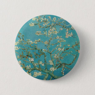 Badge Rond 5 Cm Almond Blossom