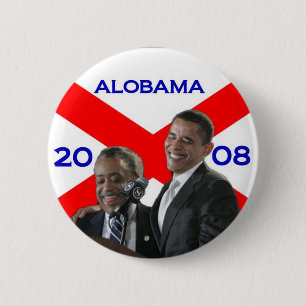 BADGE ROND 5 CM ALOBAMA 2008