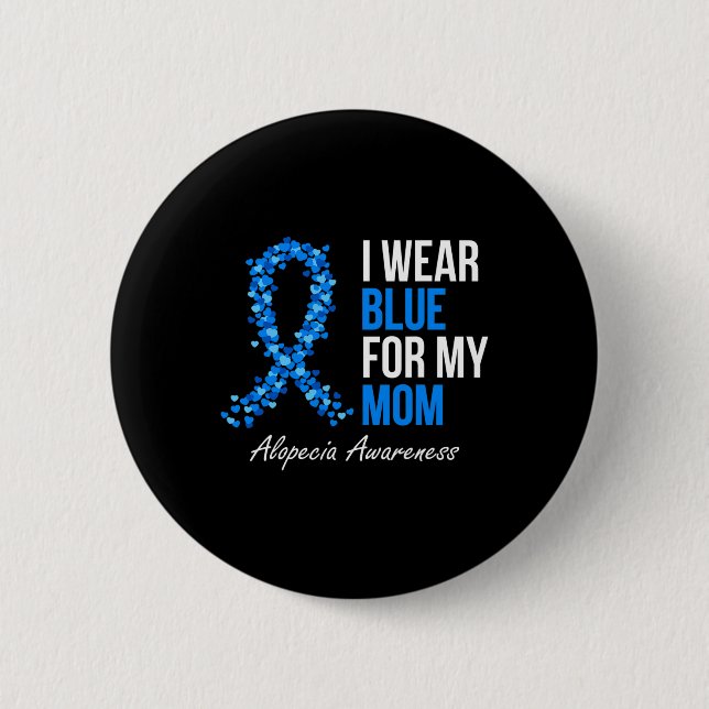 Badge Rond 5 Cm Alopecia (Devant)