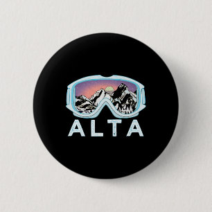 Badge Rond 5 Cm Alta Ski Design Alta