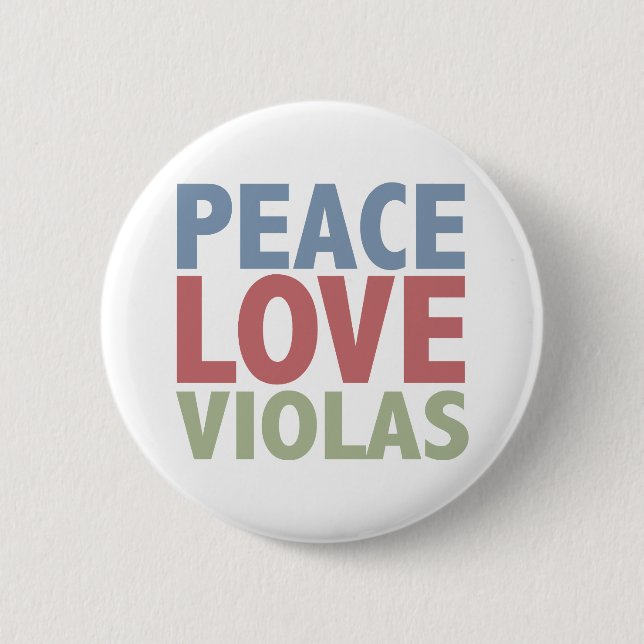 Badge Rond 5 Cm Altos d'amour de paix (Devant)