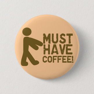 Badge Rond 5 Cm Amant de café