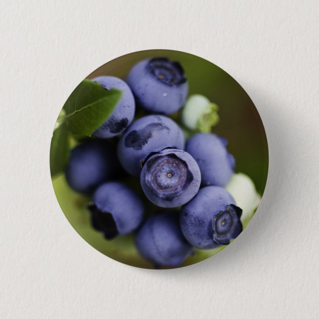 Badge Rond 5 Cm amant de myrtille (Devant)