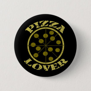 Badge Rond 5 Cm Amant de pizza