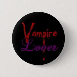 Badge Rond 5 Cm Amant de vampire