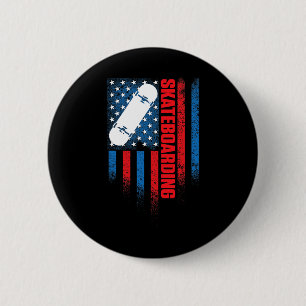 Badge Rond 5 Cm Amateur de skateboard Skateboardeur Skateboard 2