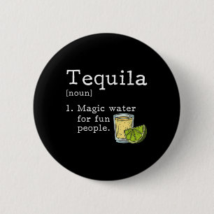 Badge Rond 5 Cm Amateur de Tequila Cinq Mai Mexicain Fêtes Cadeaux