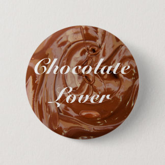 Badge Rond 5 Cm Amateurs de chocolat Yum Yum