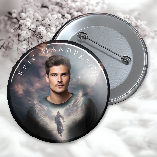 Badge Rond 5 Cm Amateurs de vélo Rider Personnalisable 2 pouces bo (Créateur téléchargé)