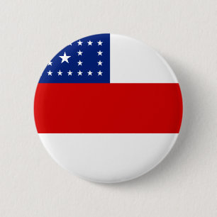 Badge Rond 5 Cm Amazonas, bouton drapeau de l'état brésilien