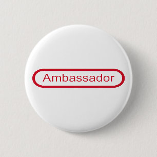 Badge Rond 5 Cm Ambassadeur