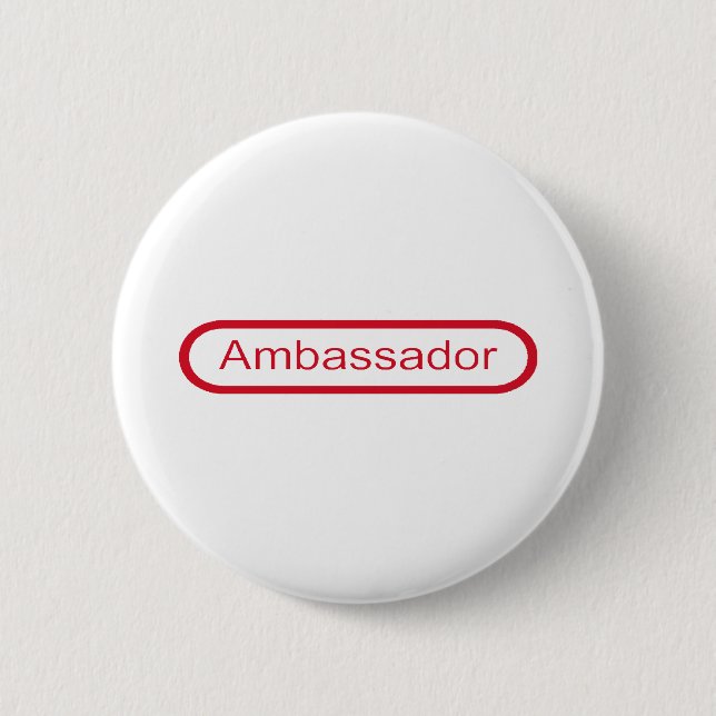 Badge Rond 5 Cm Ambassadeur (Devant)