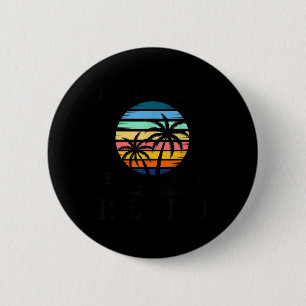 Badge Rond 5 Cm ambiance estivale plage coucher de soleil sud caro