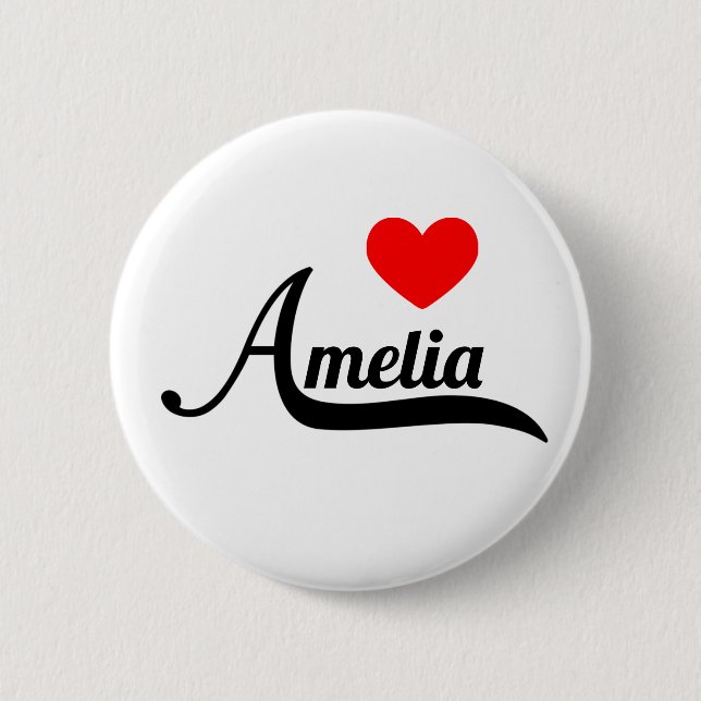 Badge Rond 5 Cm Amelia (Devant)