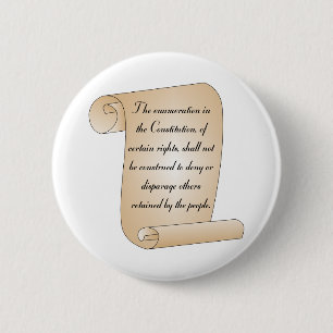 Badge Rond 5 Cm Amendement constitutionnel 9