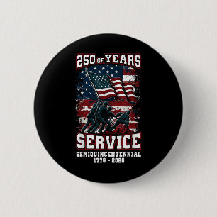 Badge Rond 5 Cm American 250th Anniversary Celebration 250 Years U