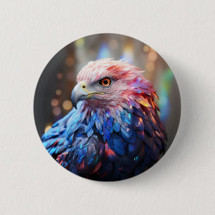 Badge Rond 5 Cm American Dream - Fantastic Eagle