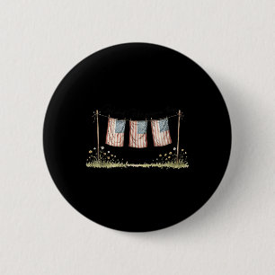 Badge Rond 5 Cm Amérique Dieu a répandu sa grâce sur toi Tee 4 jui