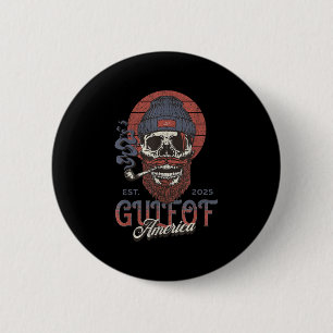 Badge Rond 5 Cm Amérique Golfe Trump Mexique États-Unis Trump