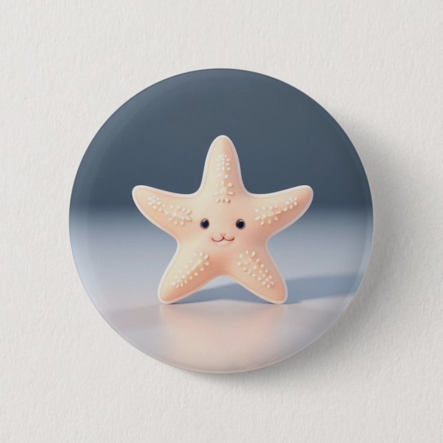 Badge Rond 5 Cm Amidon rose (Devant)